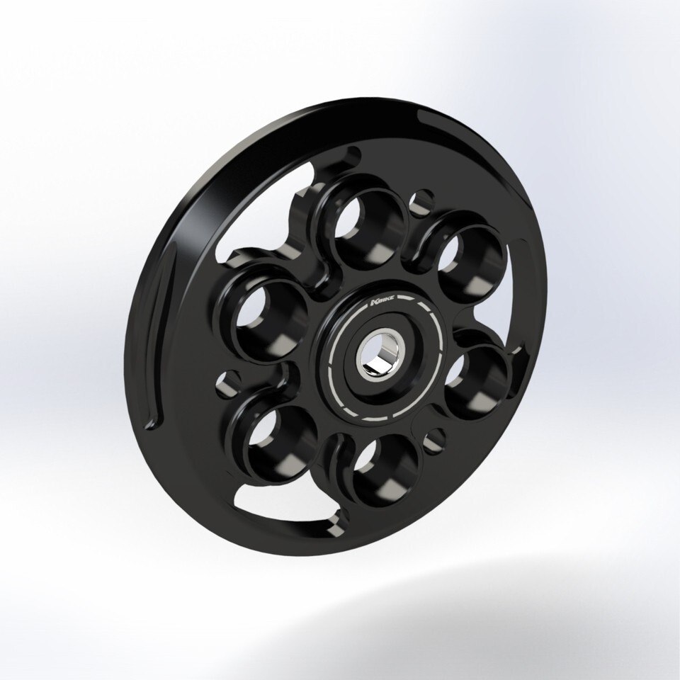 Kbike pressure plate for Ducati dry clutch