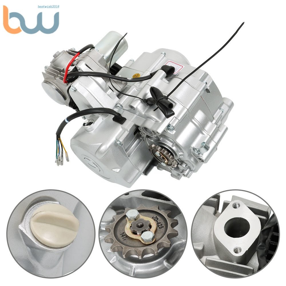 4 Stroke 110cc ATV Engine Motor Auto Transmission Electric Start For Go Kart