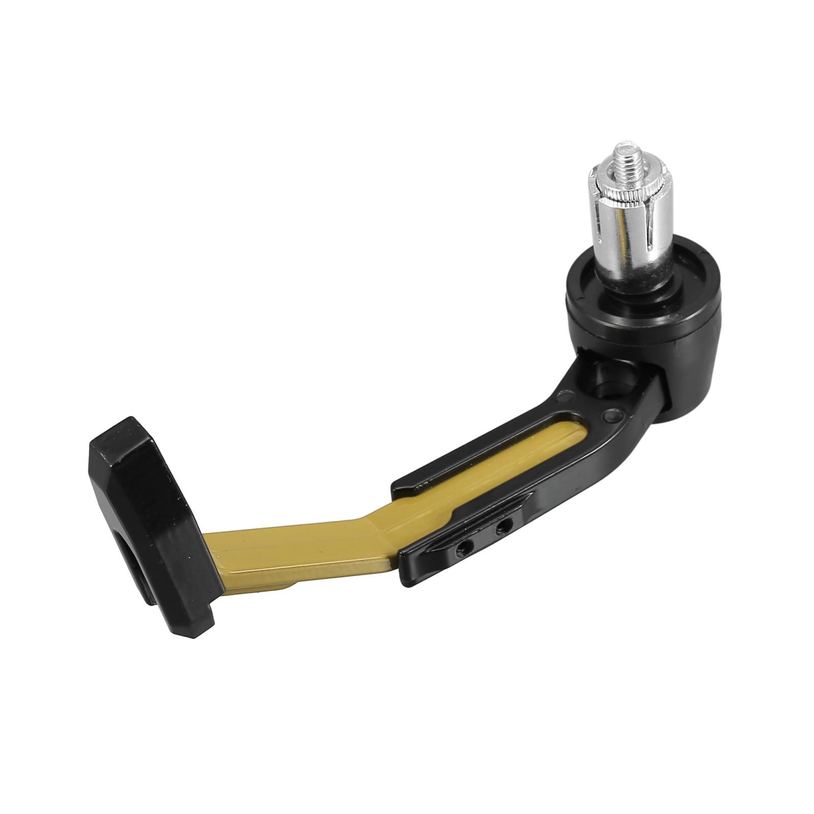 Pair 7/8″ 22mm Motorcycle Brake Lever Guard Handlebar Protector Clutch Gold Tone