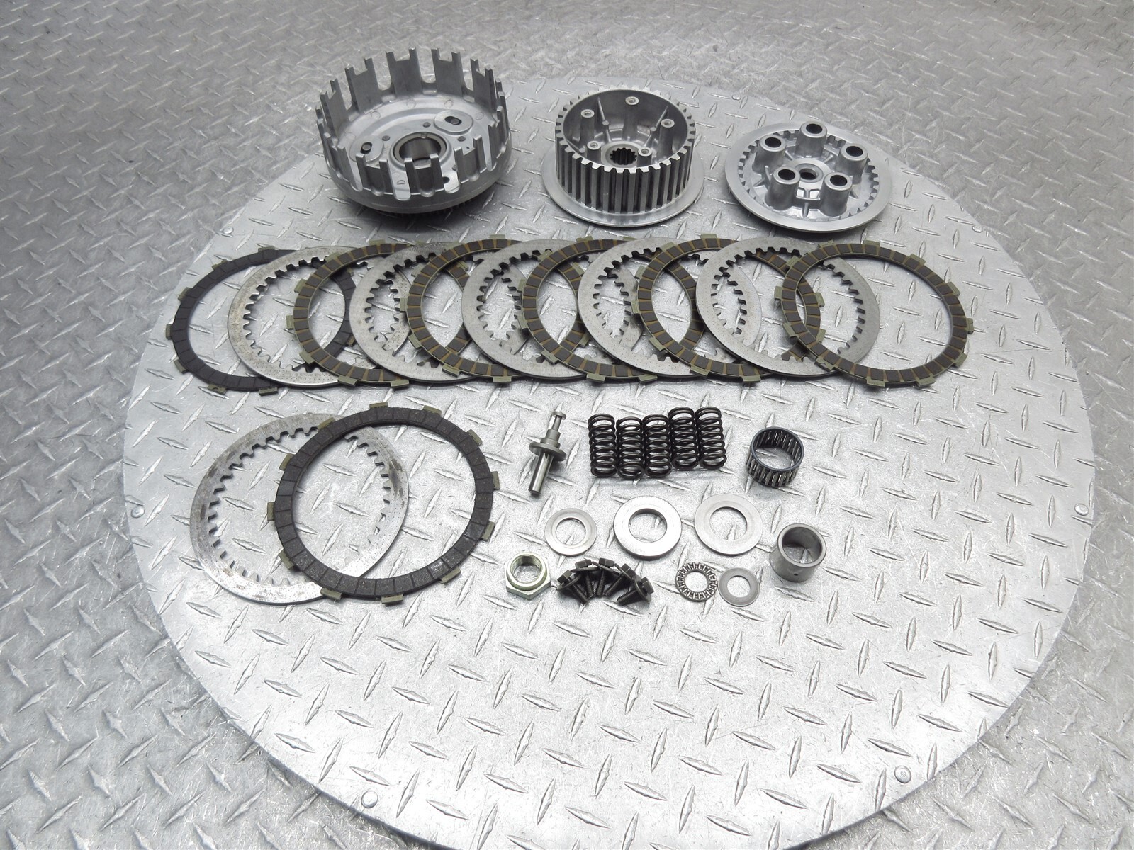2000 00-04 Kawasaki ZR7 ZR750F Z750 Clutch Basket Hub Primary Plate Disc
