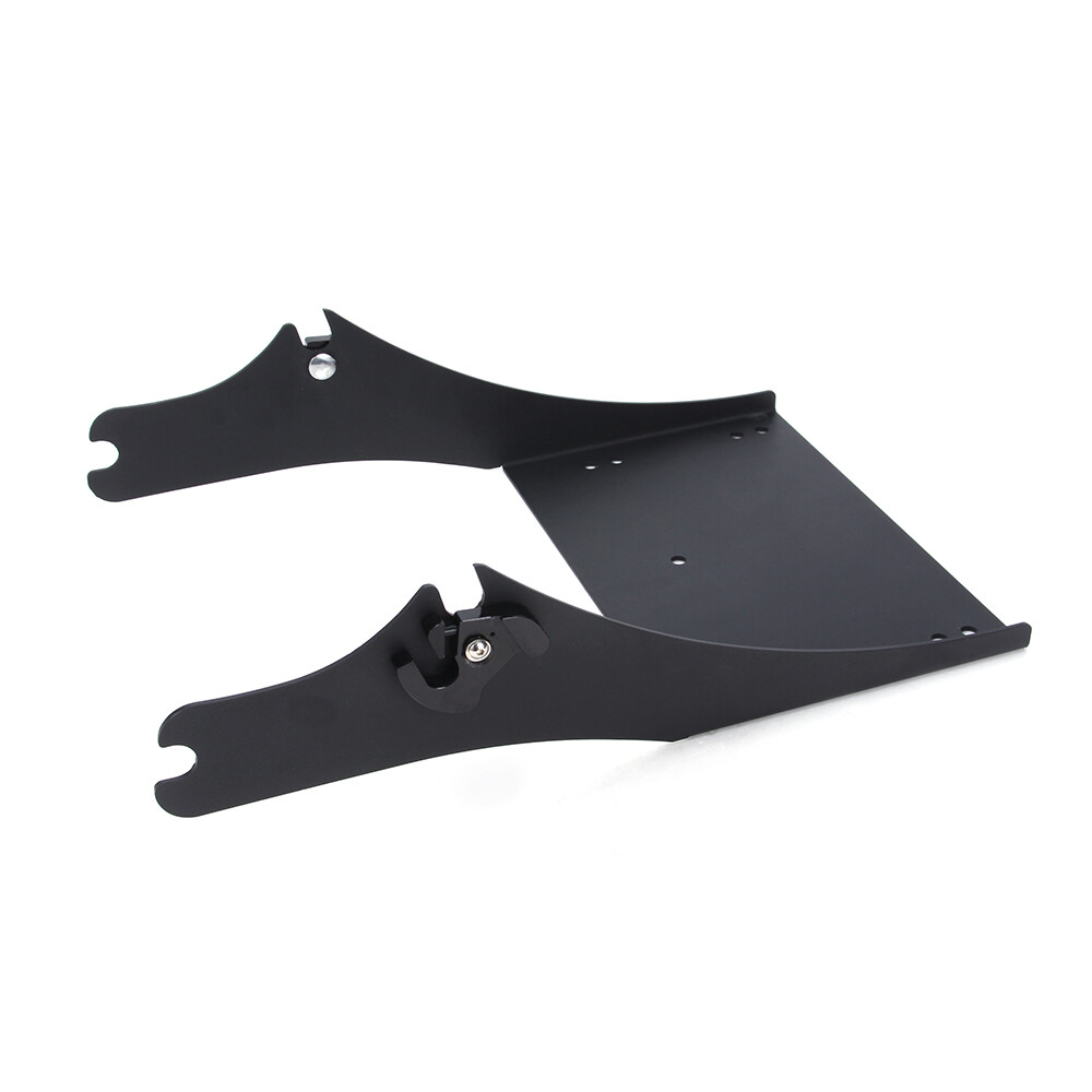 King Razor 2 Up Tour Pack Pak Trunk Mount Bracket Rack For Harley Touring 97-08