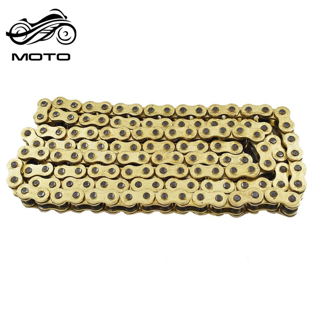 Gold 530×130 O-Ring Drive Chain Motorcycle 530 Pitch 130 Links