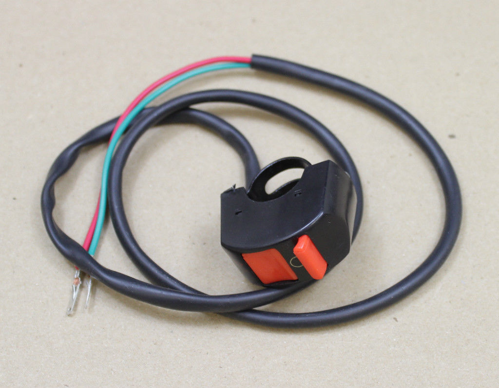 7/8″ Kill On Off Switch Dirt Pit Bike ATV Honda Yamaha Kawasaki CRF XR 50 KLX110