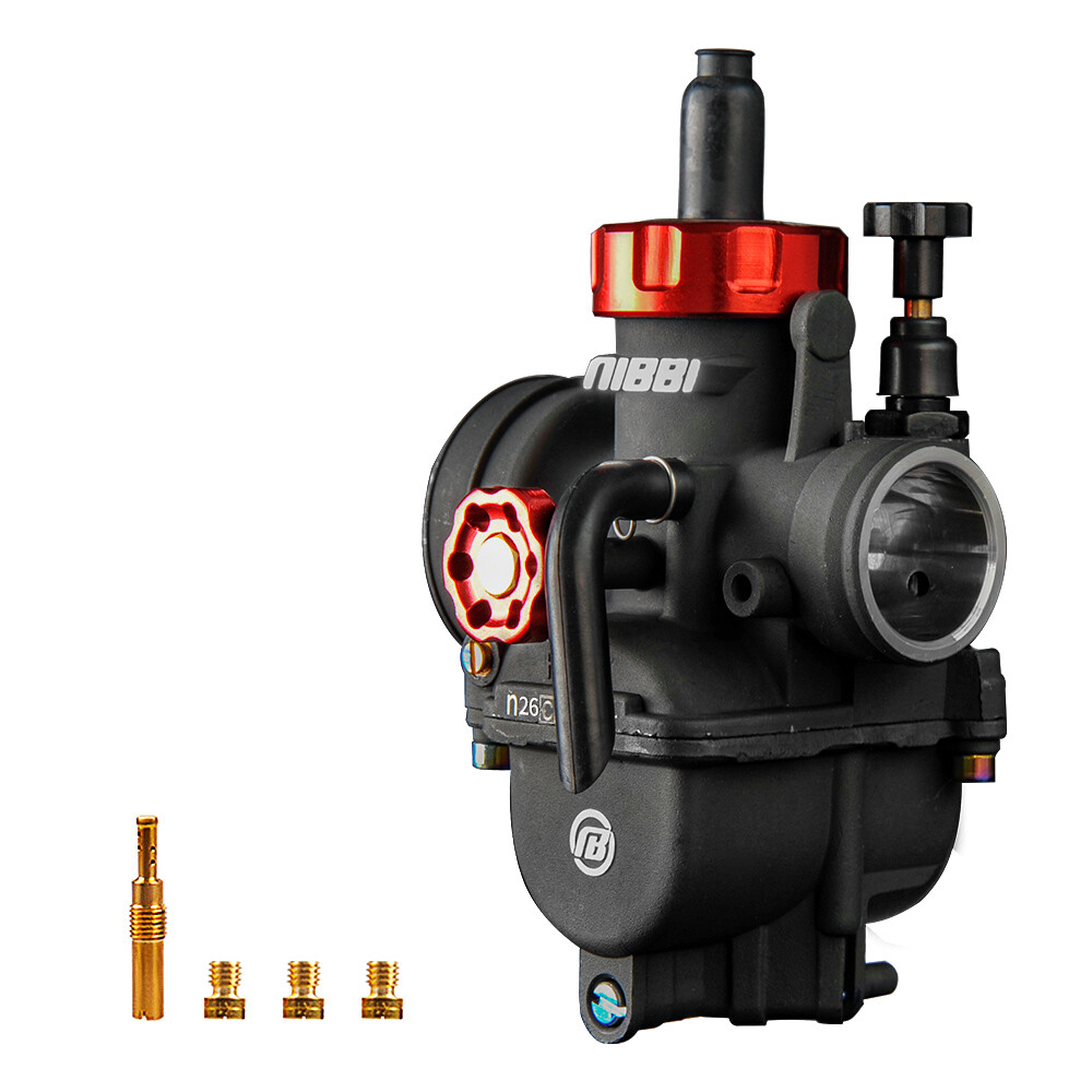 NIBBI PE26mm Racing Carburetor w/ Carb Jets 150cc-200cc 4T For YAMAHA KAWASAKI