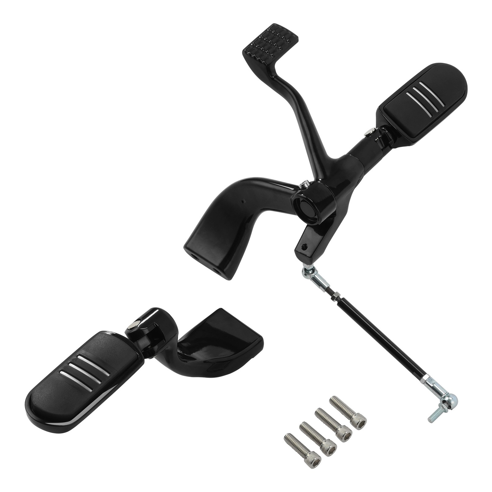 Mid Control Kit FootPeg Fit For Harley Sportster XL 883 1200 2004-2013 TCMT