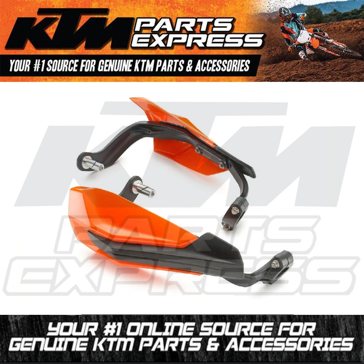 NEW OEM KTM WRAP-AROUND HANDGUARD KIT SX SXF XC XCF XCW EXCF 79102979000EB