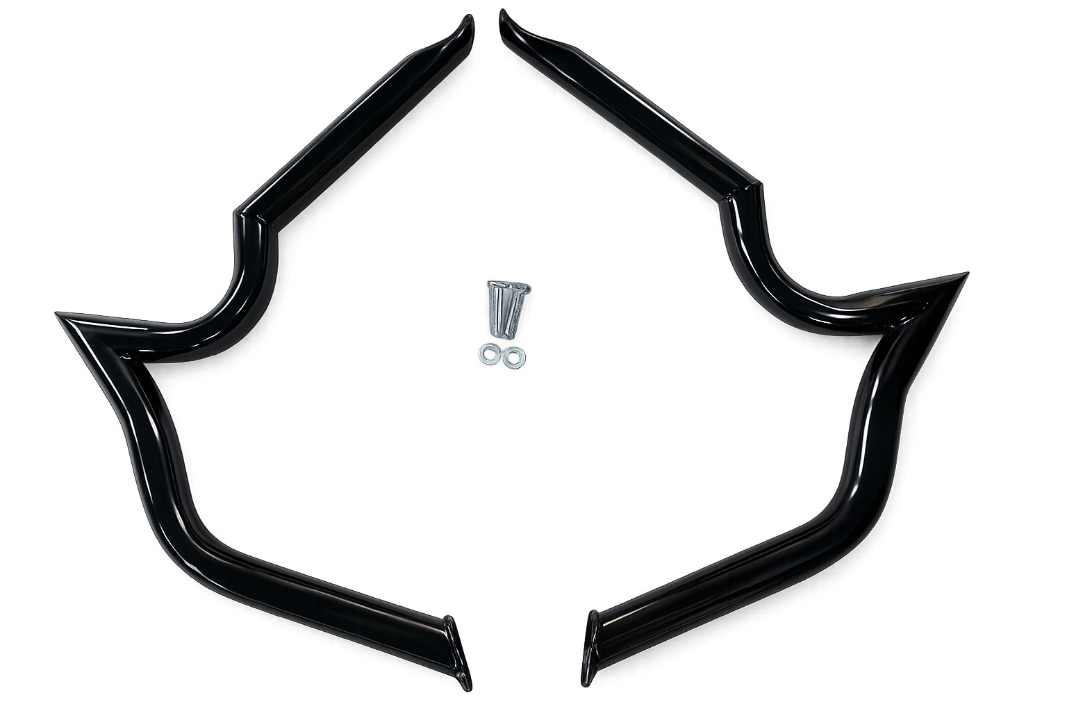 Front Protect Engine Guard Highway Crash Bar 4 2020-25 Indian Challenger Black