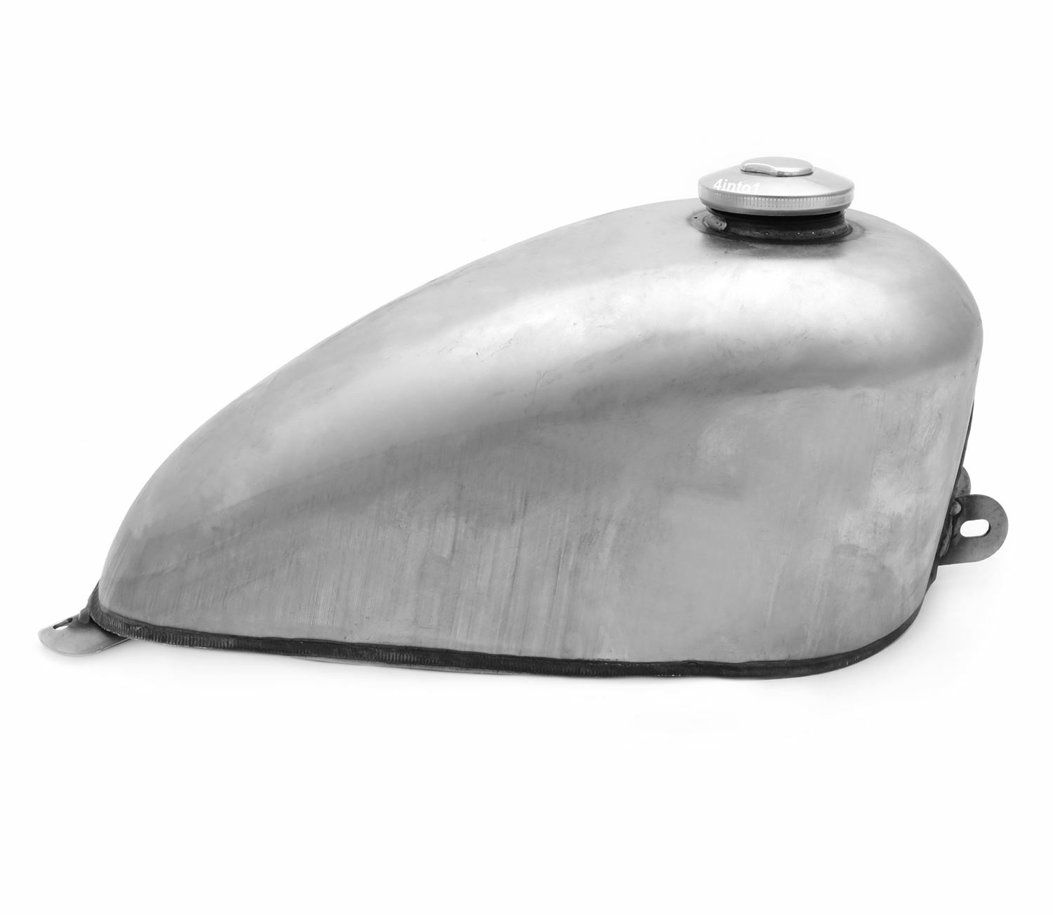 The Pup Bobber Style Gas Tank – Raw Steel Bare Metal Unpainted Scrambler Chopper