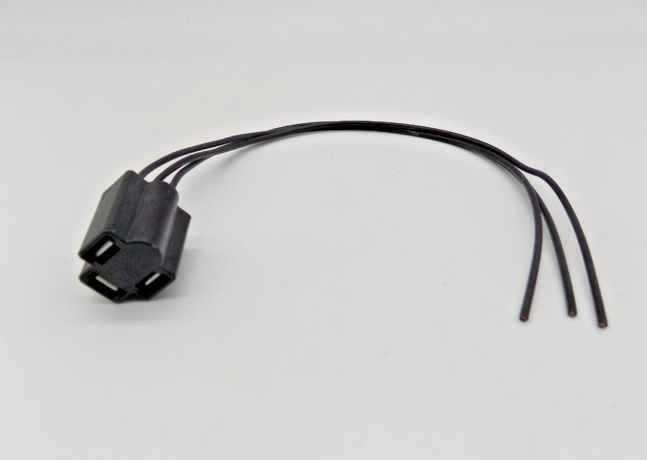 CUSTOM 3-WIRE HEADLIGHT WIRING CONNECTOR OEM 72047-71 HARLEY BIG-TWIN HEADLAMP