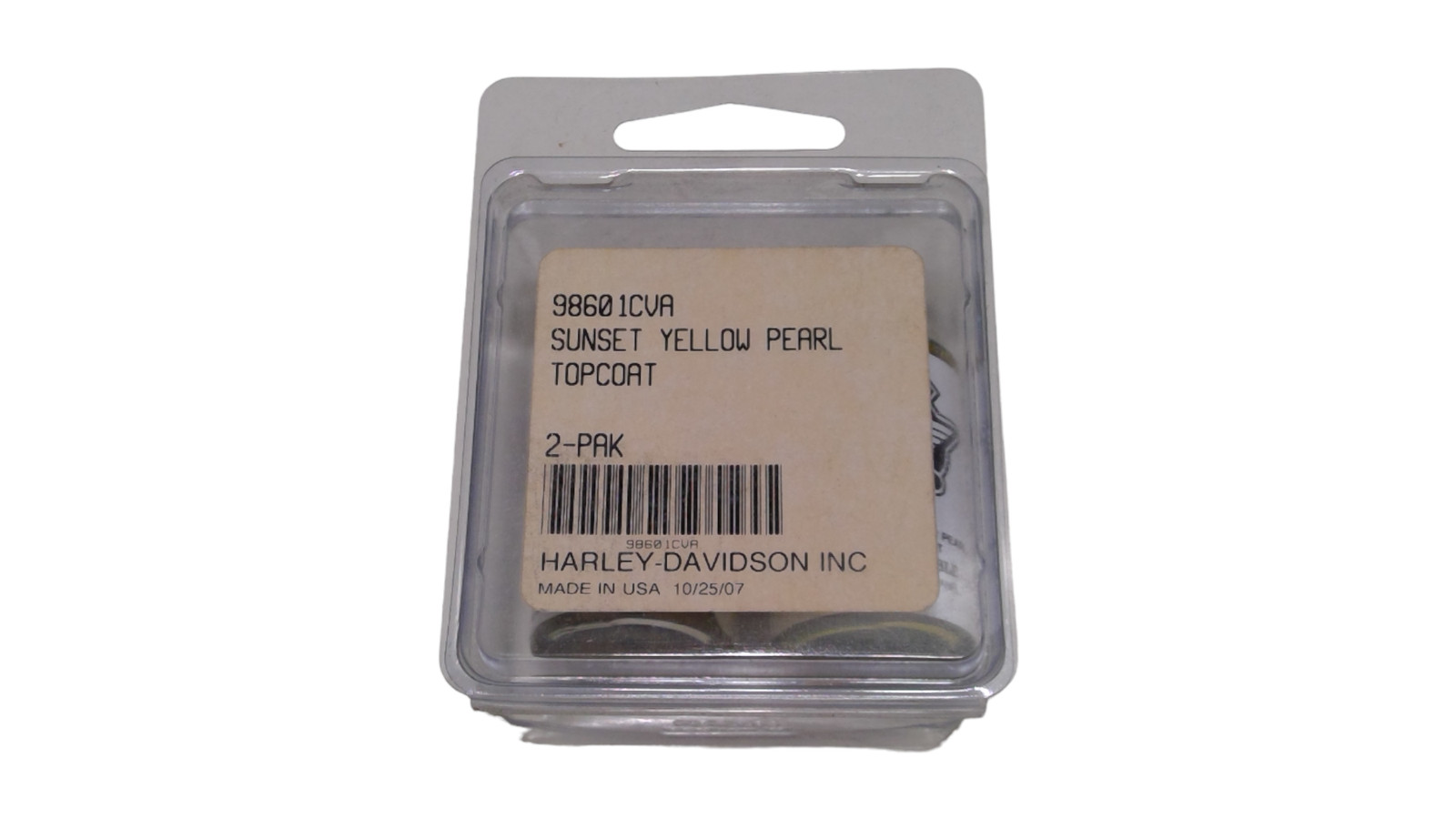 HARLEY-DAVIDSON ND TOUCH UP PAINT SUNSET Y 98601CVA NEW OEM 98601CVA