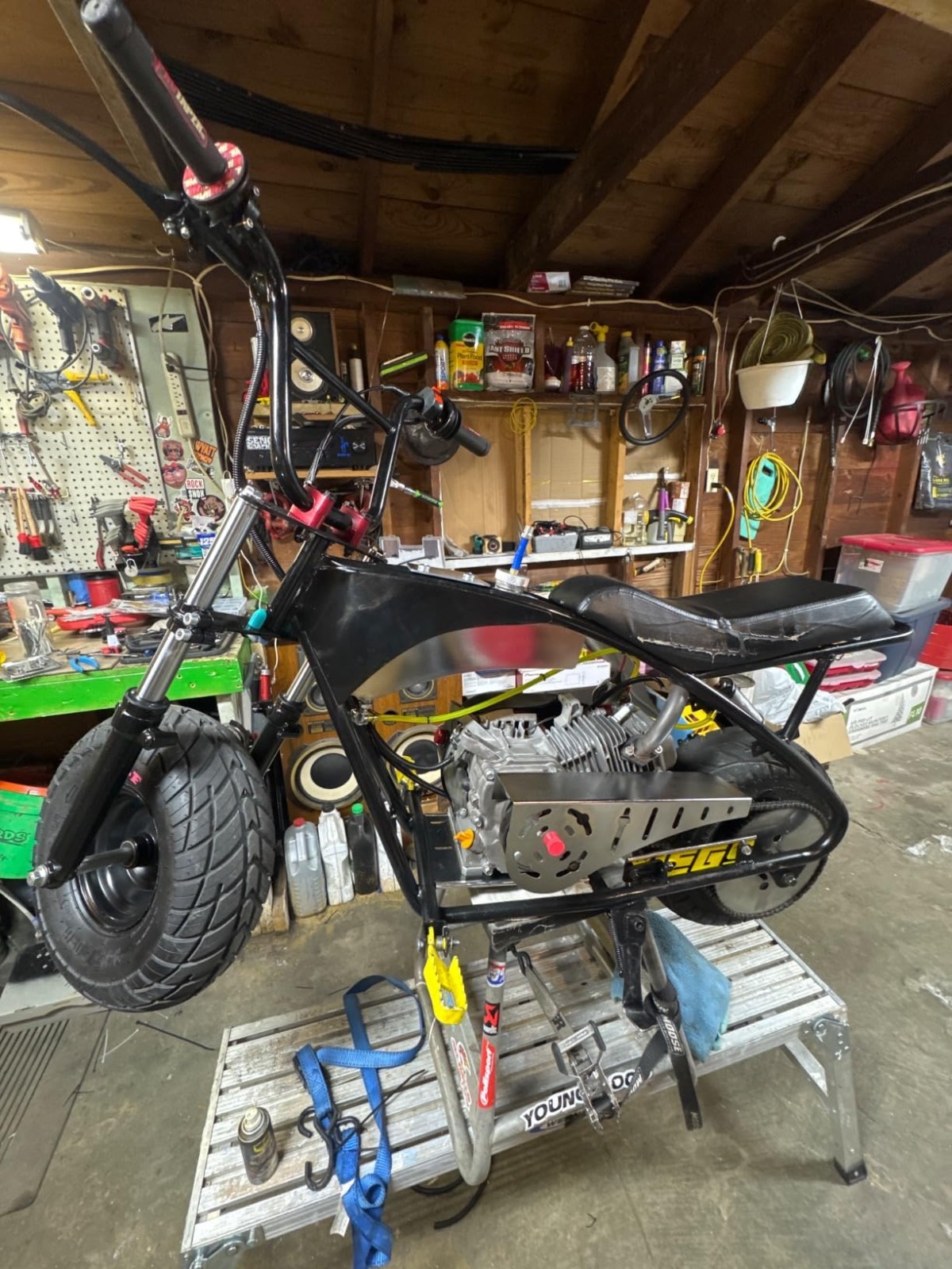 Stainless Steel Fuel Gas Tank for Coleman B100 RB100 Realtree RT100 Mini Bike