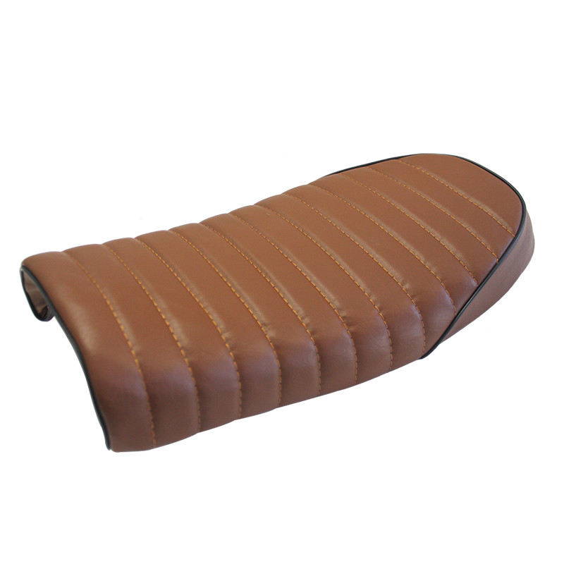Flat Brat Motorcycle Cafe Racer Vintage Seat Saddle For Suzuki GN125 GN250 GN400