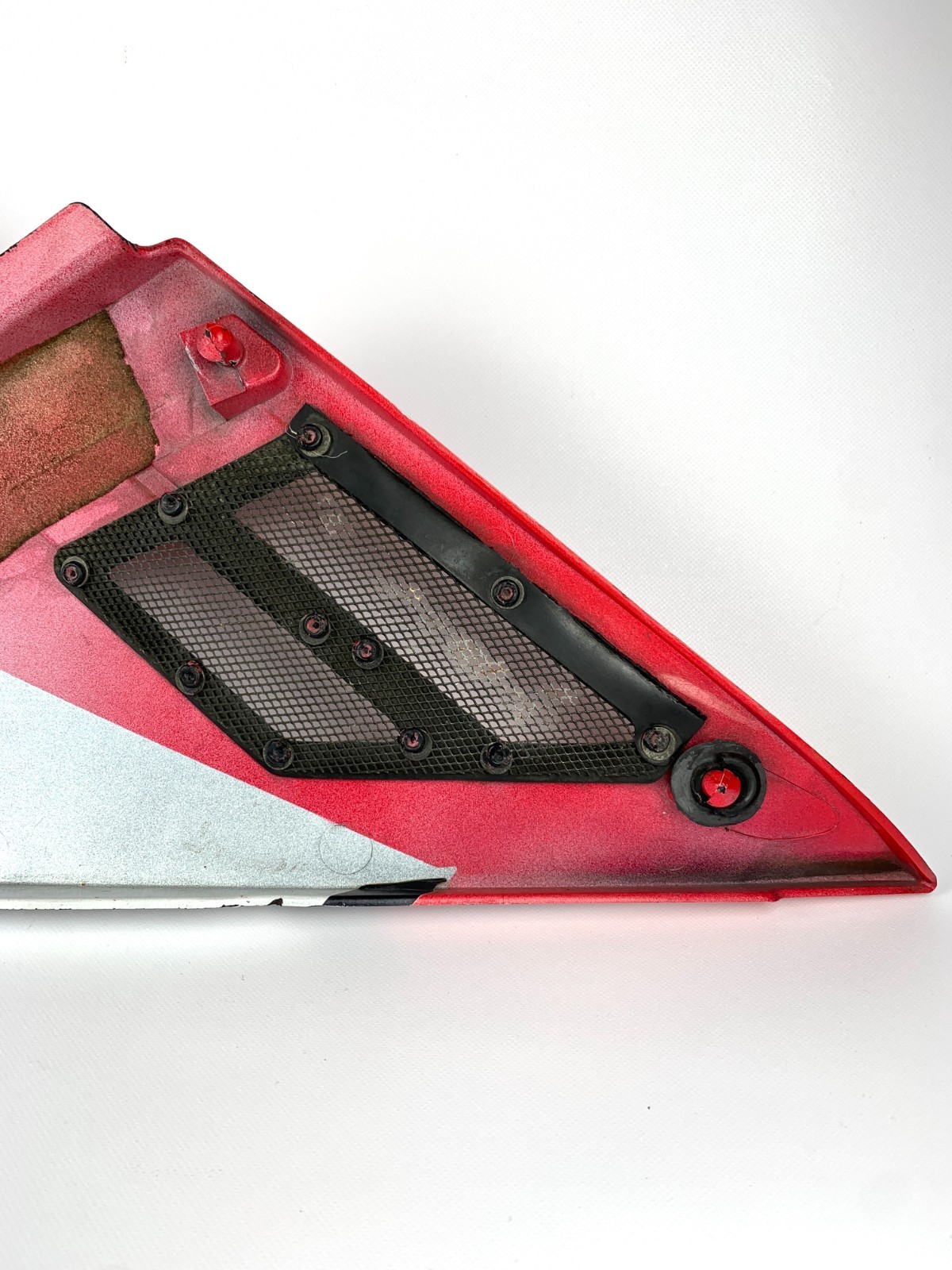 Yamaha FJ1100 1984 85 Left Side Cover Cowl Fairing Plastic Body Panel Red White