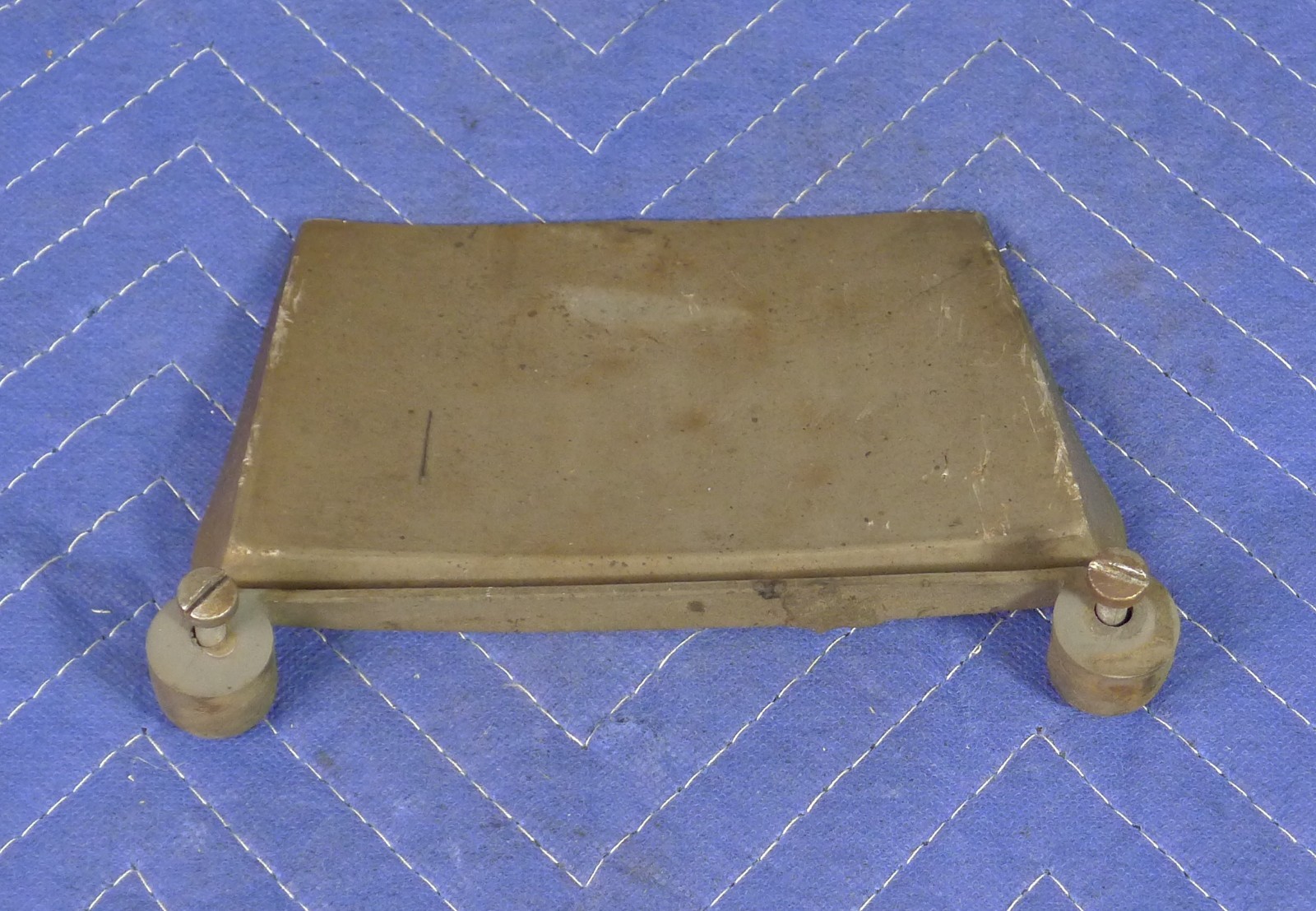 Vintage Original Lambretta Series 3 Grey Mudflap Kit Patina Heaven #1411
