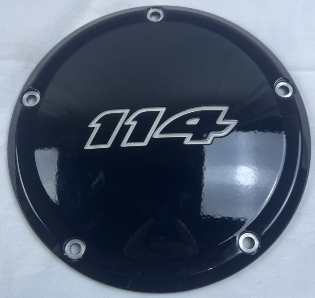 HARLEY-DAVIDSON GENUINE 16-UP GLOSS BLACK 114 DERBY COVER 25700389