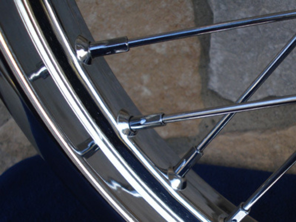 BIKE BUILDERS QUALITY 21X2.15″ 40 SPOKE FRONT FOR HARLEY SOFTAIL DYNA WIDE GLIDE