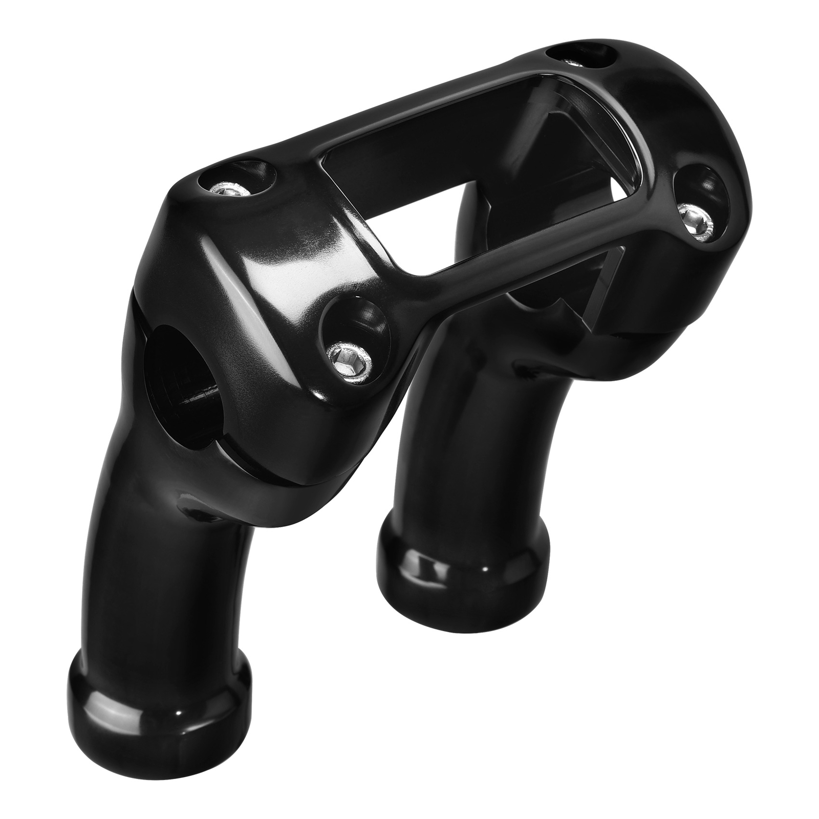 4″ Handlebar Riser 1″Top Clamp Fit For Harley Softail Street Bob FXBB FXBR 18-24