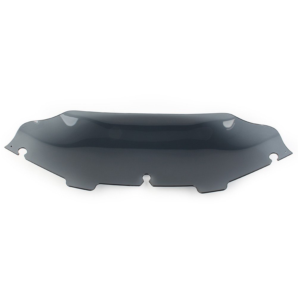 Grey 6″Wave Windshield Windscreen For Harley Touring Electra Street Glide 96-13