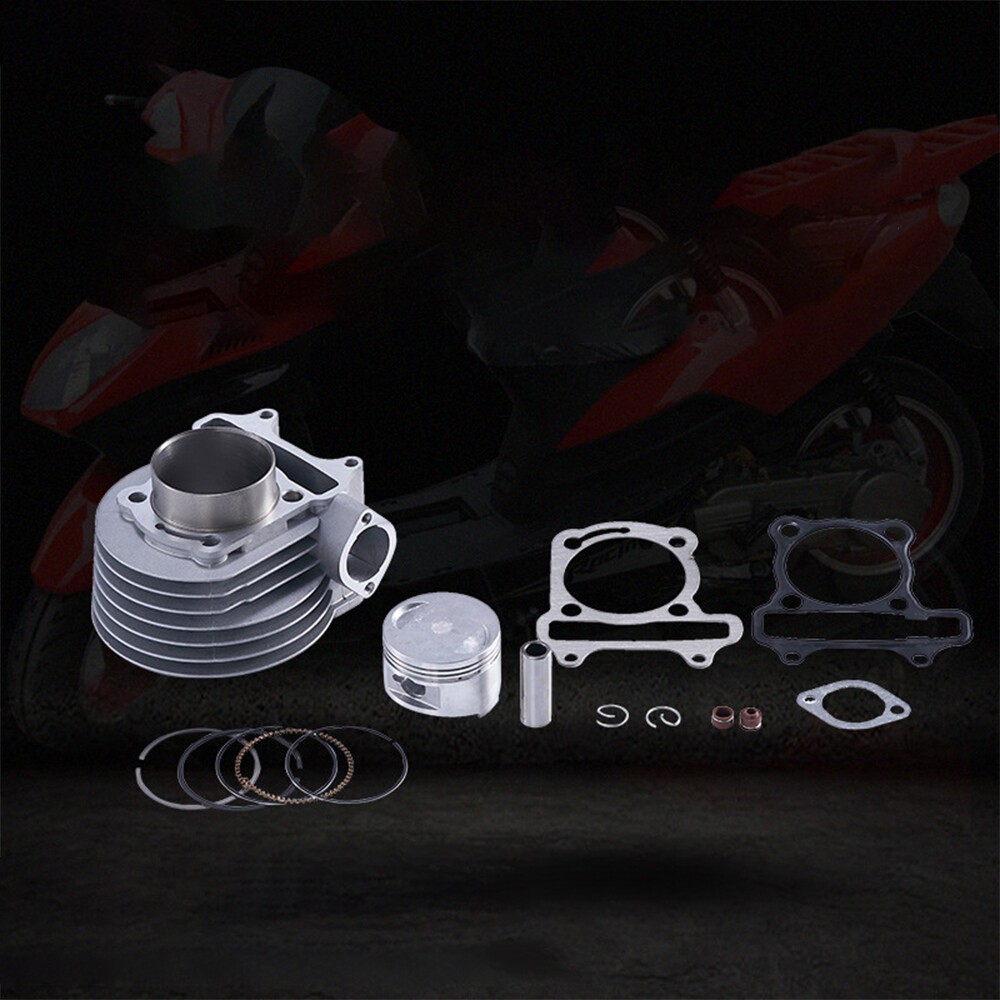 GY6 100cc 50mm Cylinder Piston Ring Kit with Oil Seal for Scooter ATV
