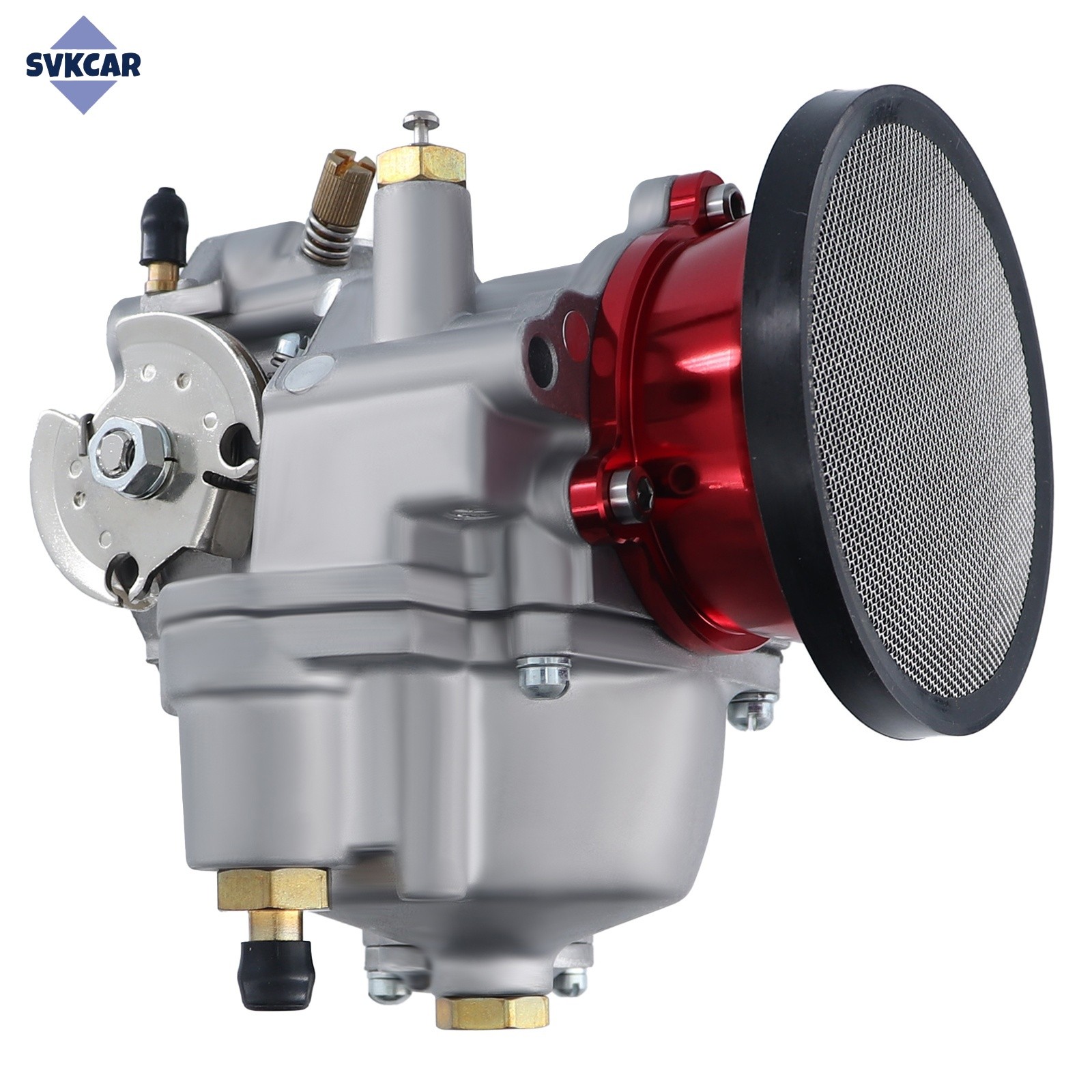 Carburetor Air Filter Velocity Stack For S&S Super E/G Carb Carburetor Red