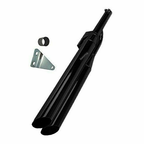 “Fit For Royal Enfield -Bike Double Barrel Exhaust Silencer Dual Double Pipe”