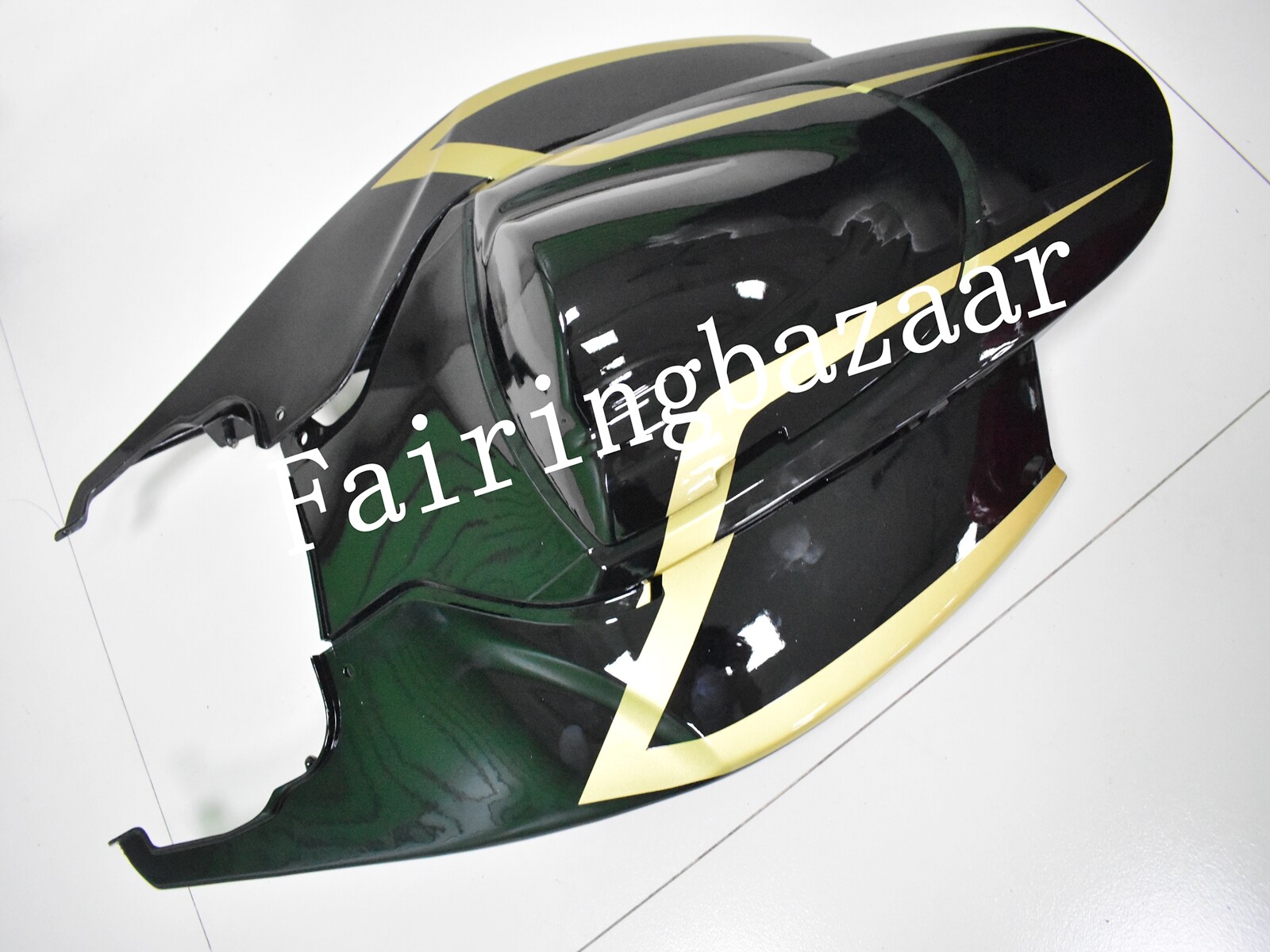Fit for 2006 2007 GSXR600/750 BACARDI Black Red Gold ABS Injection Fairing Kit
