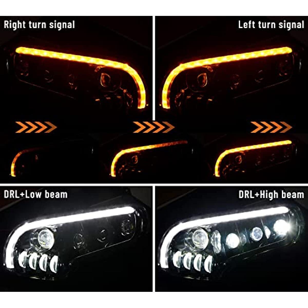 LED Front Headlight Assembly For Honda GoldWing GL1800 2001-2017 Headlamp