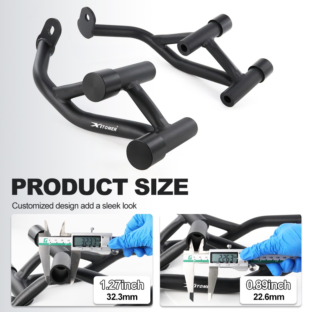 Stunt Cage Engine Guard Crash Bar Highway Bar Fit For SUZUKI GSX-S1000 2015-2024