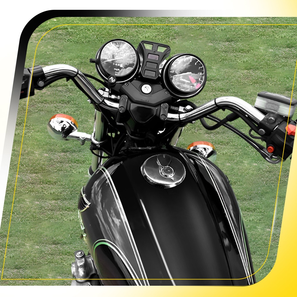 Universal Motorcycle Gas Lid Fuel Tank Cap Cover & 2 Key Lock Replacement 1-3X