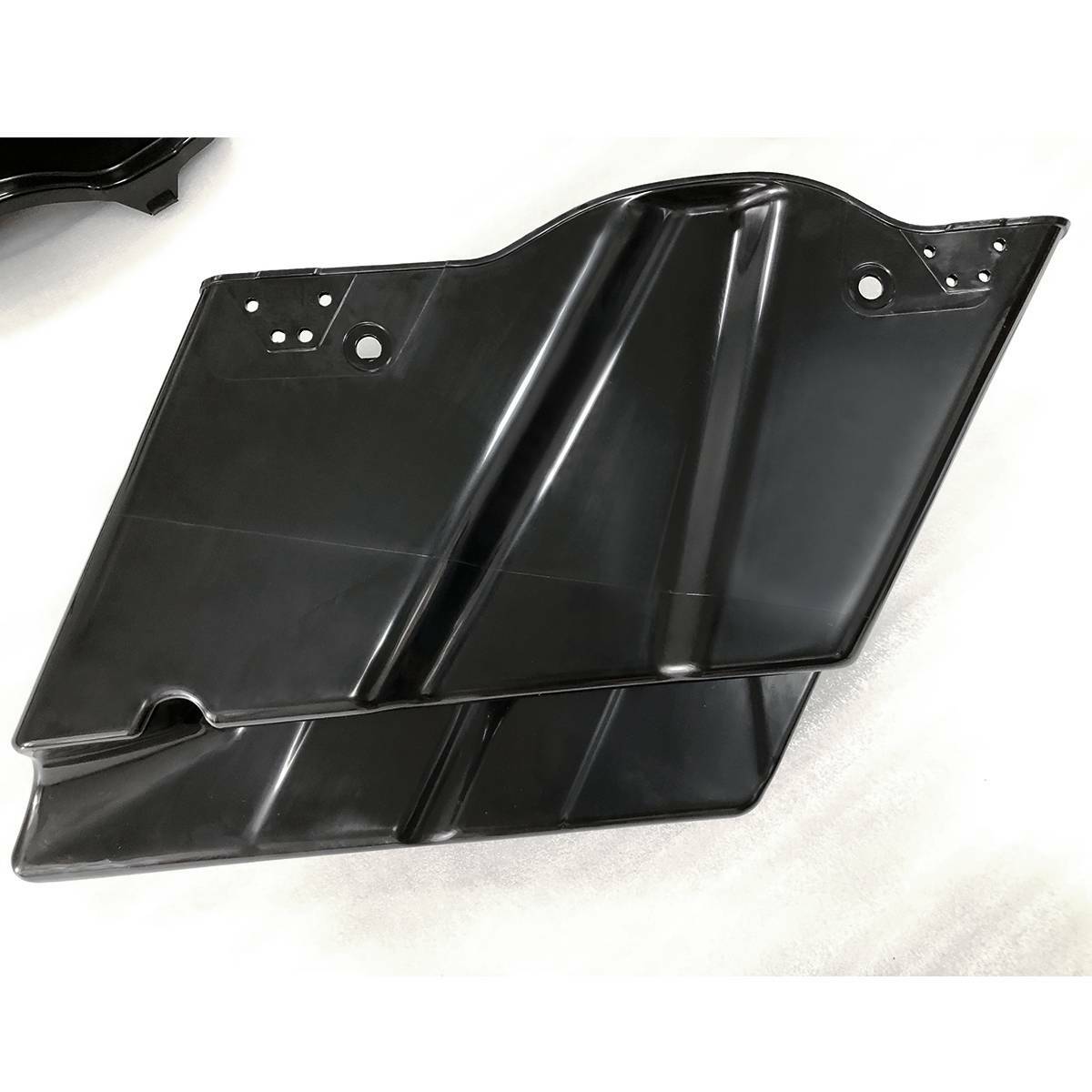 New Style Stretched Extended Hard Saddle Bags Saddlebags Fit For Harley Touring
