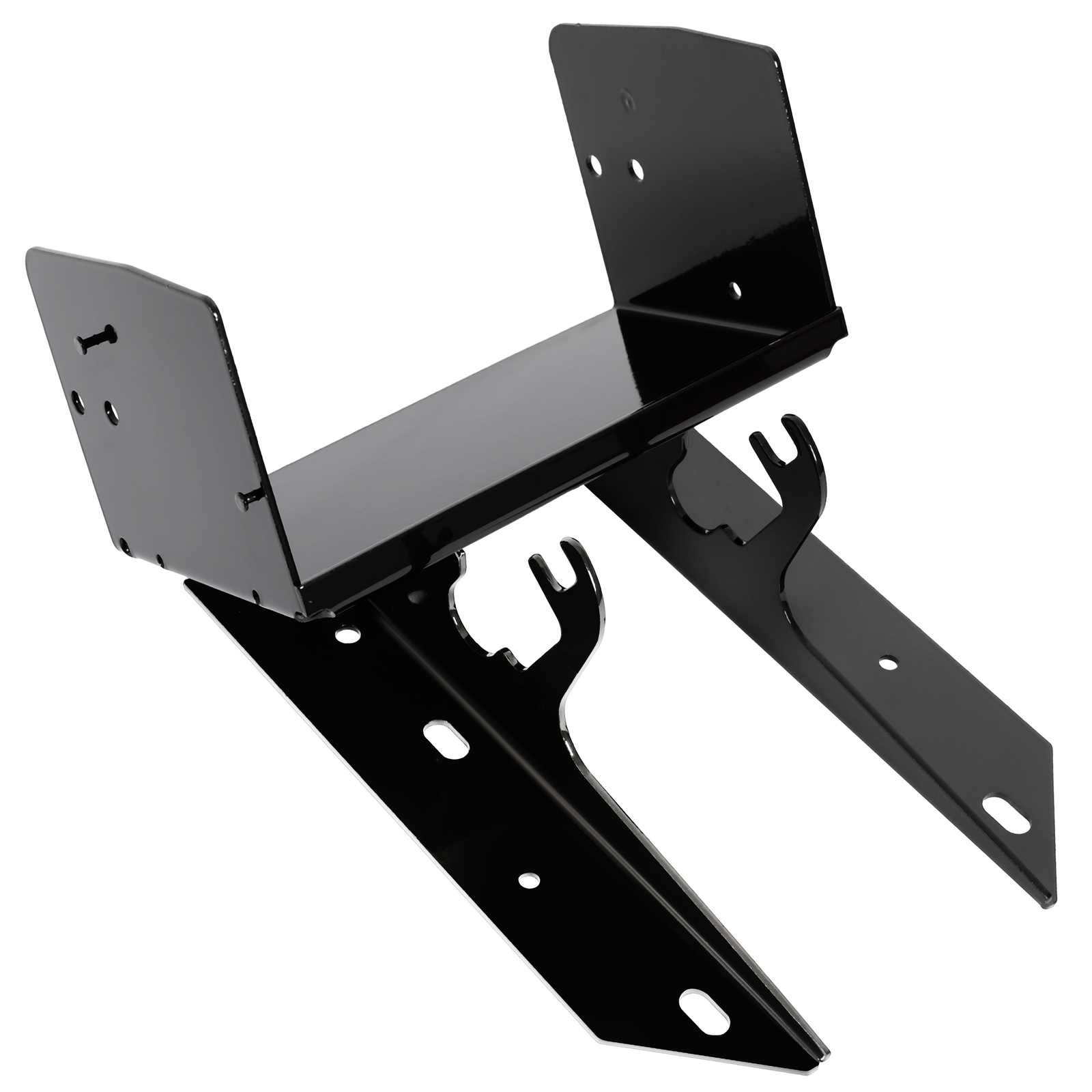 Steel Front Fairing Radio Caddy Mount Bracket Fit Harley Road Glide 98-13 FLTR
