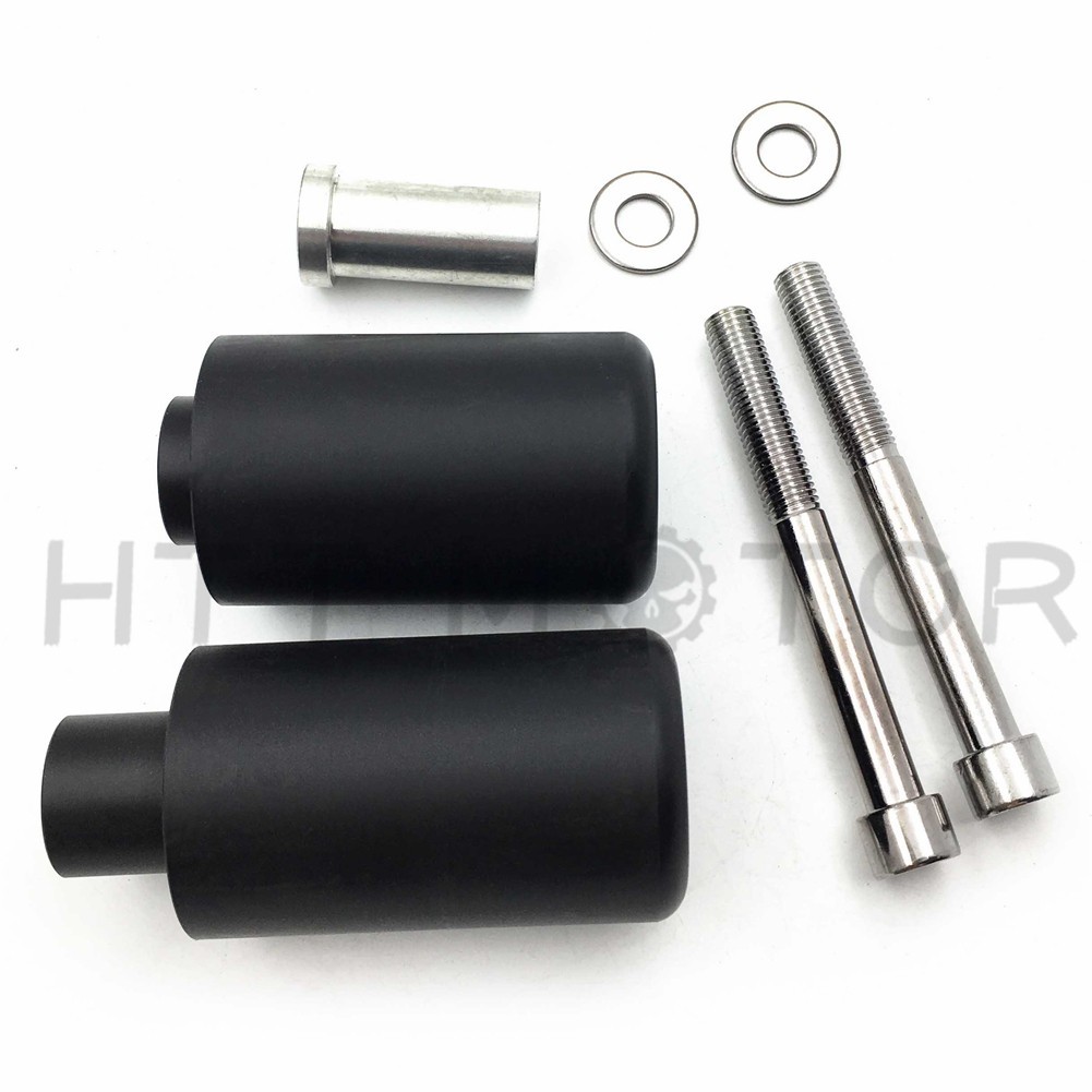 HTTMT Frame Slider Crash Protector For Suzuki GSXR 1000 2003-2004 No Cut Black