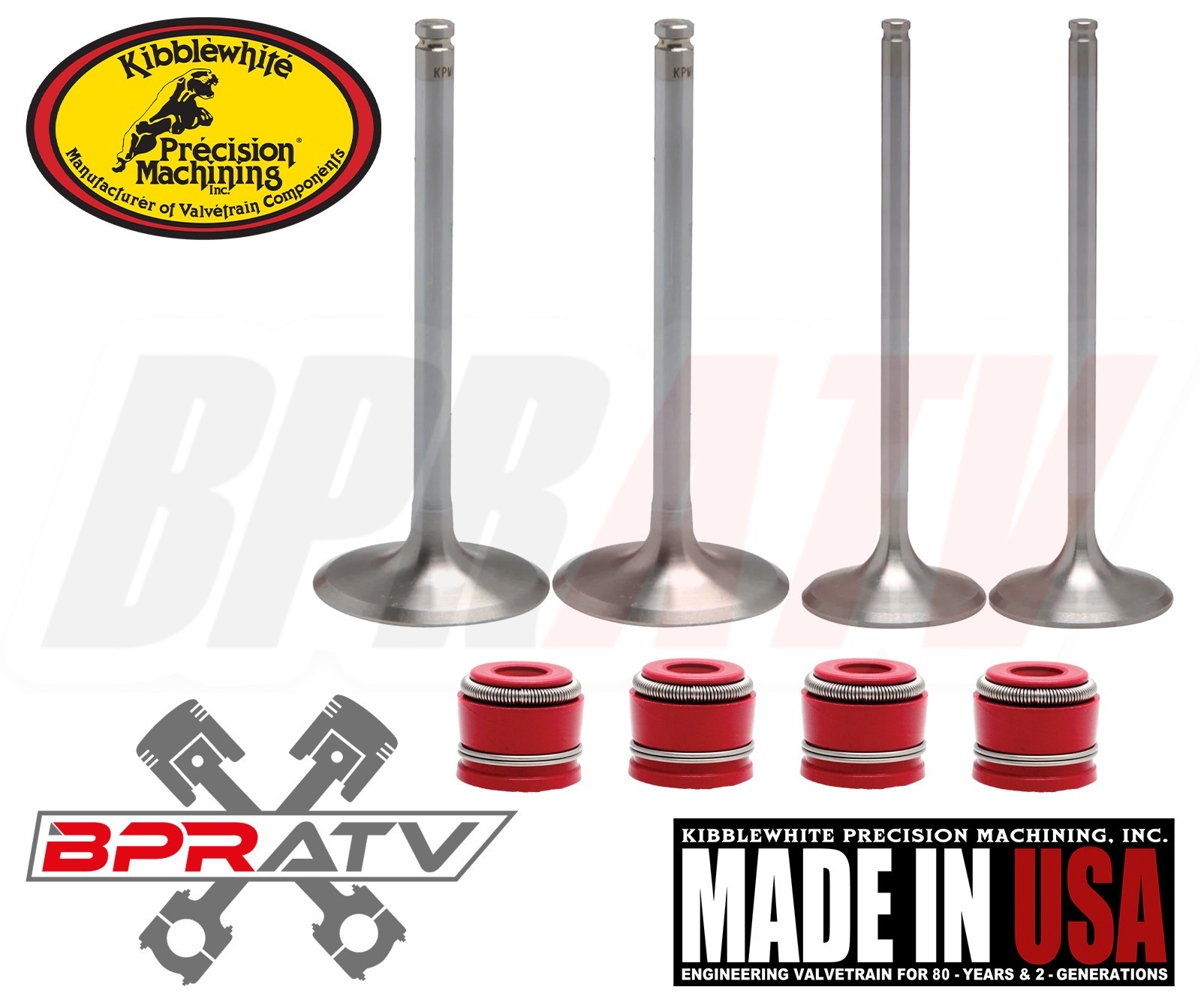 Suzuki DRZ400SM DRZ 400 OEM Replacement Kibblewhite Intake Exhaust Valves Seals