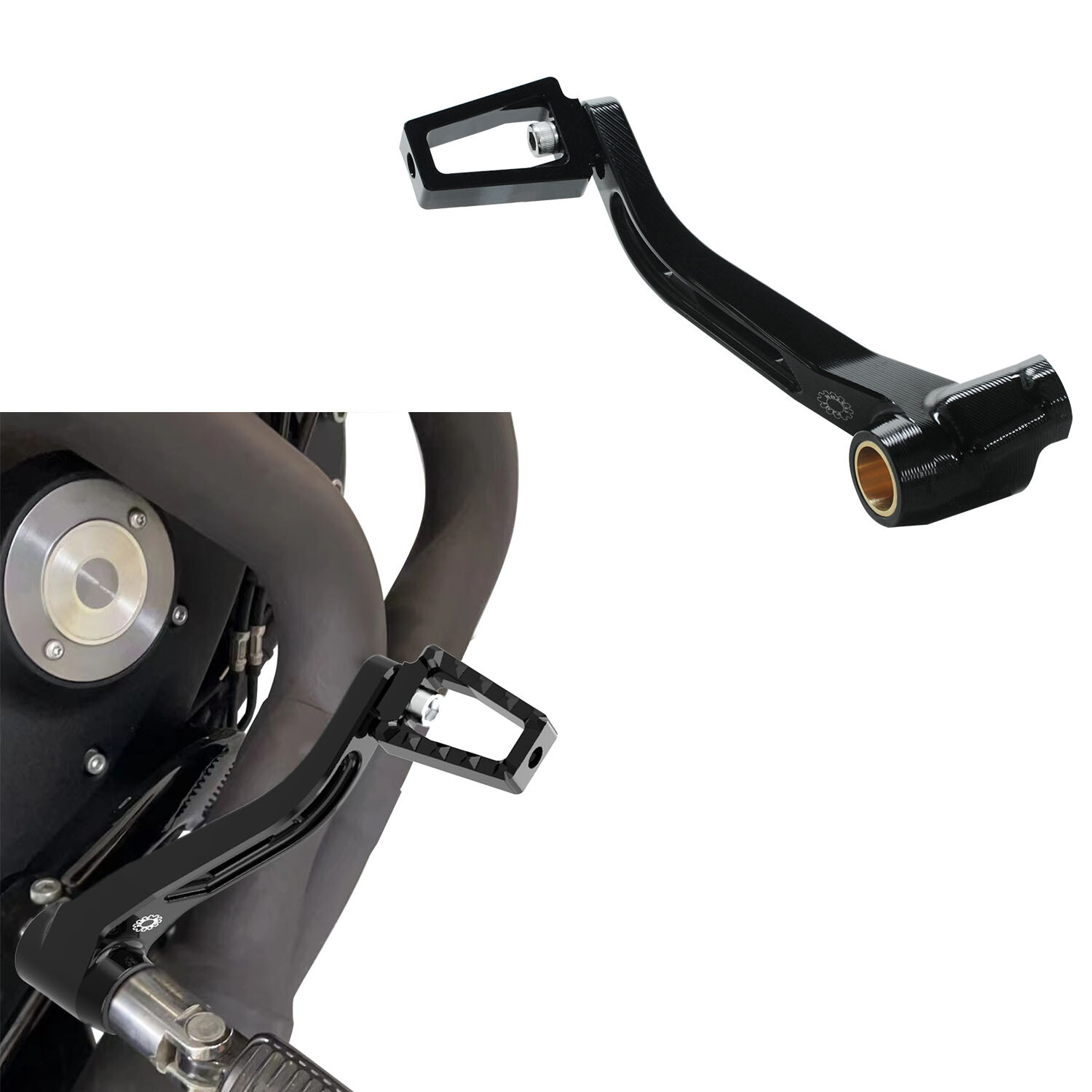 Mid Control Brake Lever Shift Peg Pedal for Harley 2014-21 Sportster XL 883 1200