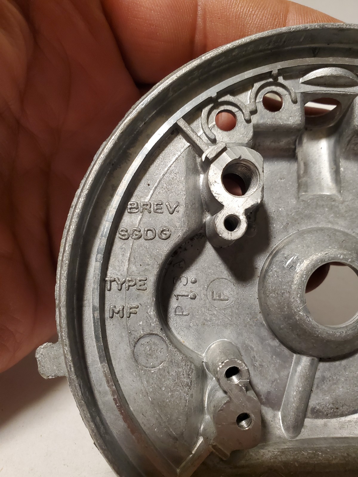 A7 A10 Stator Plate Motobecane Moped 54.195
