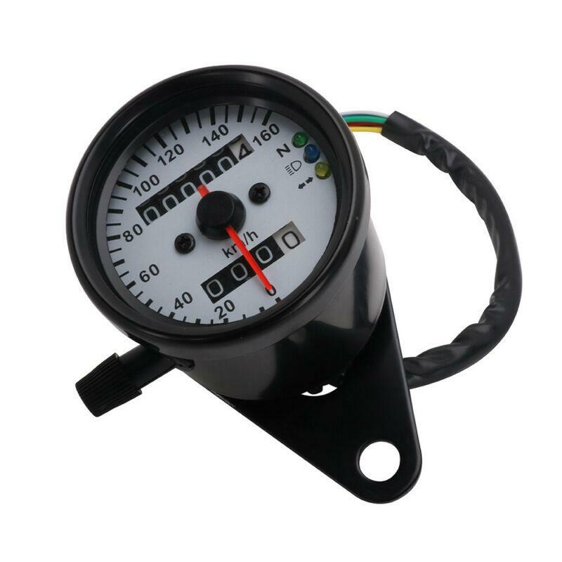 New 0-160 km/h LED Speedometer Odometer Meter Gauge DC 12V Universal Motorcycle