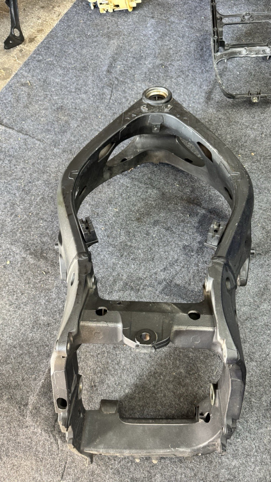 03-05 YAMAHA YZF R6 06-09 R6S OEM STRAIGHT FRAME CHASSIS EZ REG CLEAN NJ