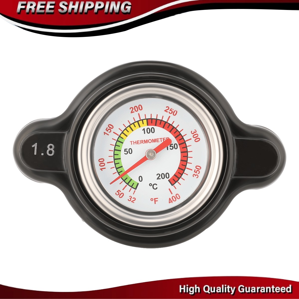 New 1.8 High Pressure Radiator Cap Temperature Gauge For HONDA CRF450R USA