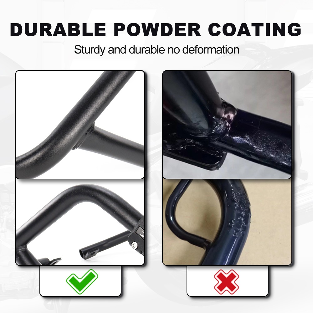 Upper&Down Crash Bars Engine Guard Protector Fit For Yamaha Tenere 700 2019-2024