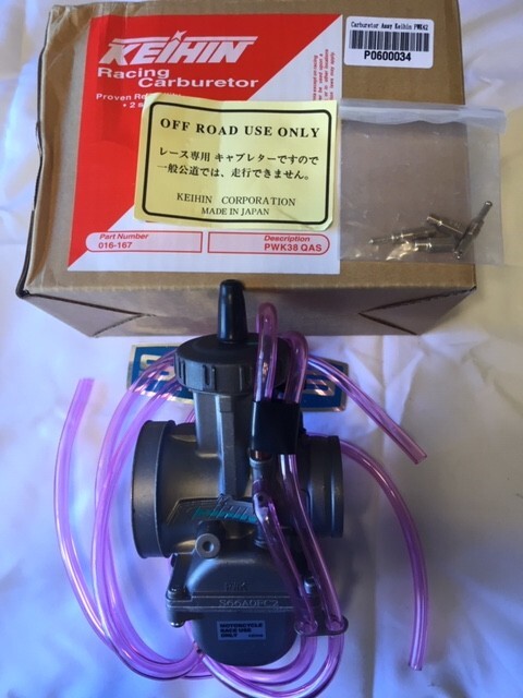 Keihin 42mm 42 mm PW Carburetor Carb Honda CR500 AF kx500 Lt500r KTM360