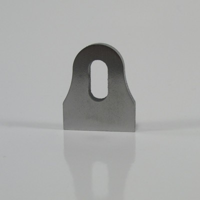 BILLET PROOF 1/4” Thick Mild Steel Slotted Mounting Tab for Fabricators Builders