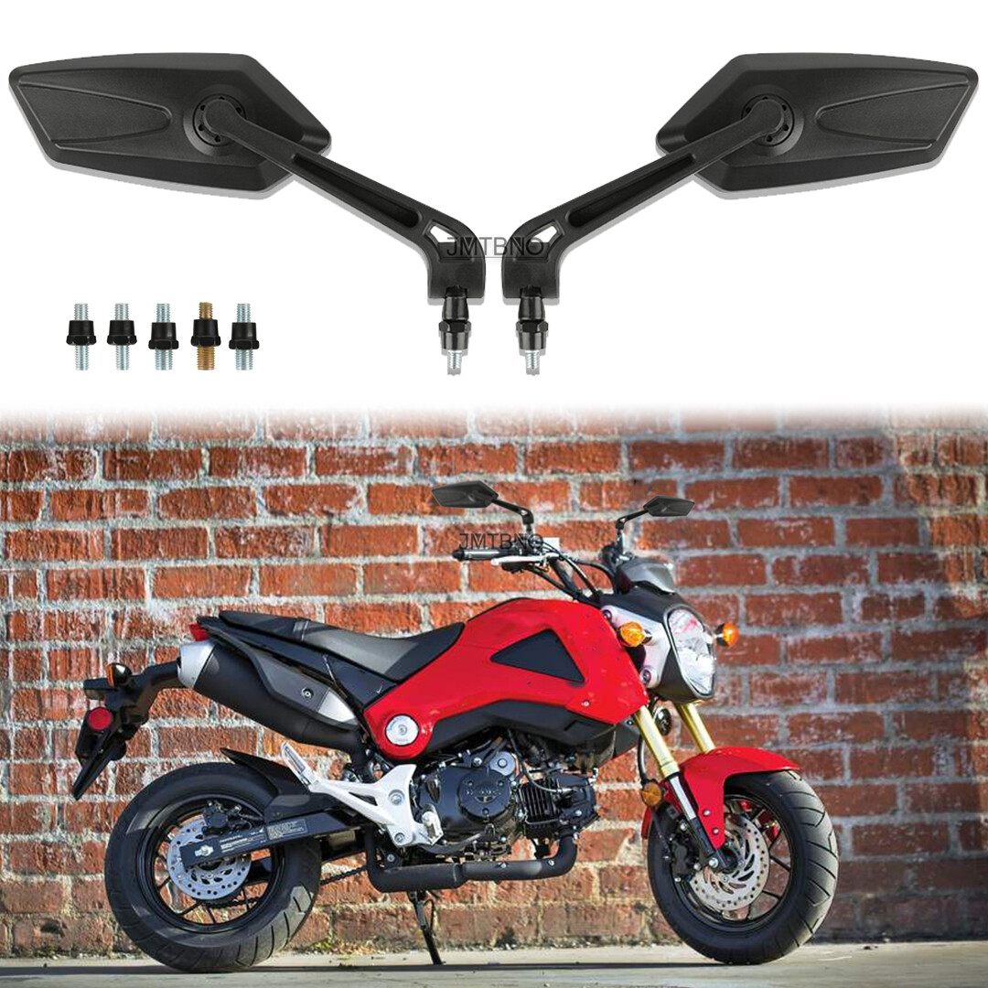 Motorcycle Rearview Mirror 8/10mm For Honda Grom MSX125 2020 2019 2018 2017 2016