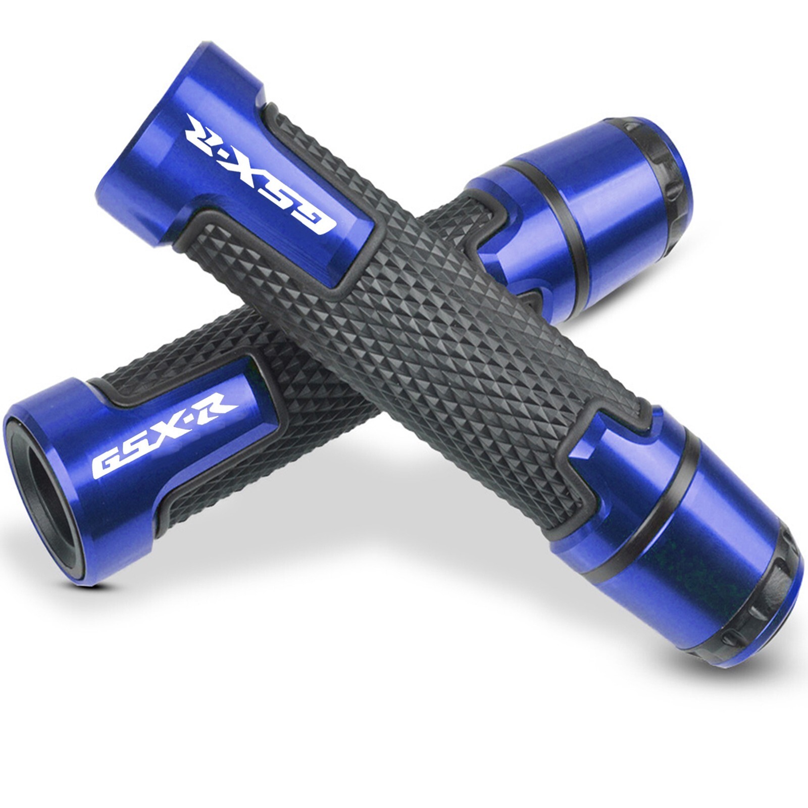 7/8″ 22mm Motorcycle Handlebar Hand Grips for SUZUKI GSXR600 750 1000 250