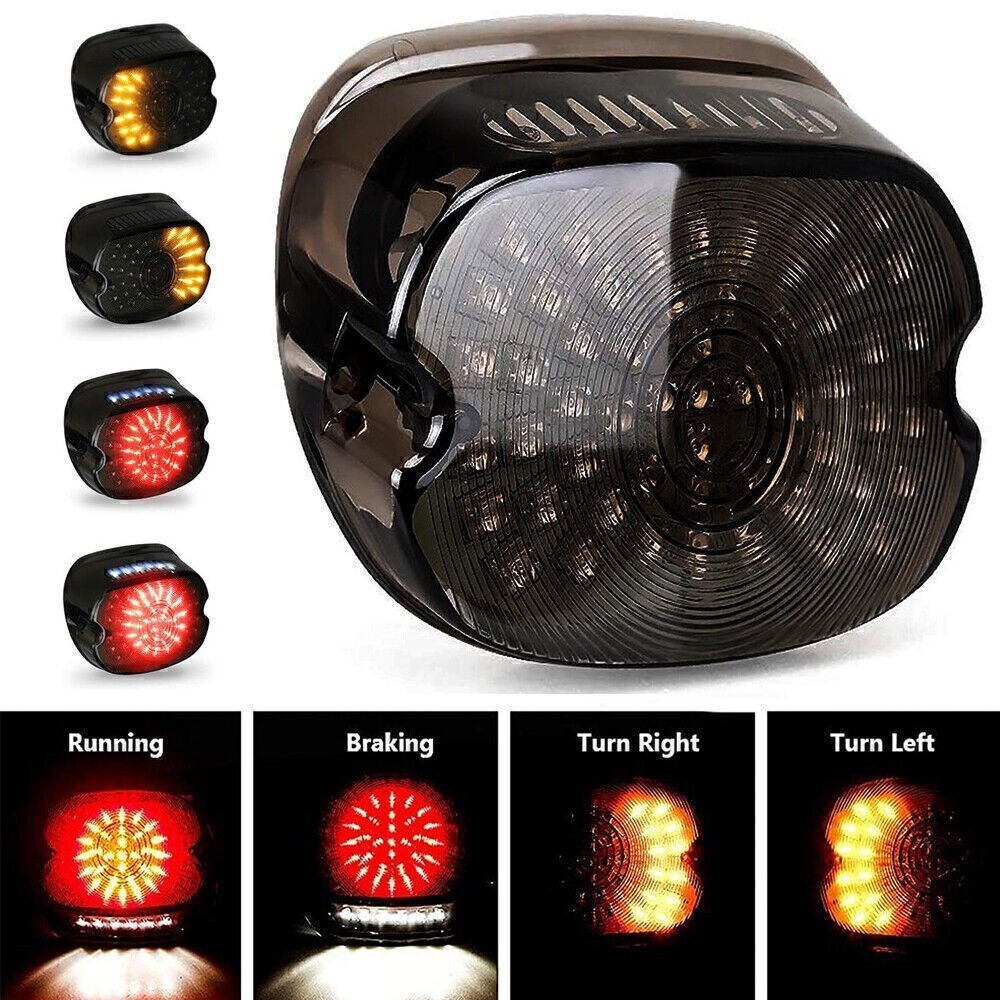 Smoke LED Tail Light Brake Turn Signal Rear Lamp 5 Years Warranty Gearzaar