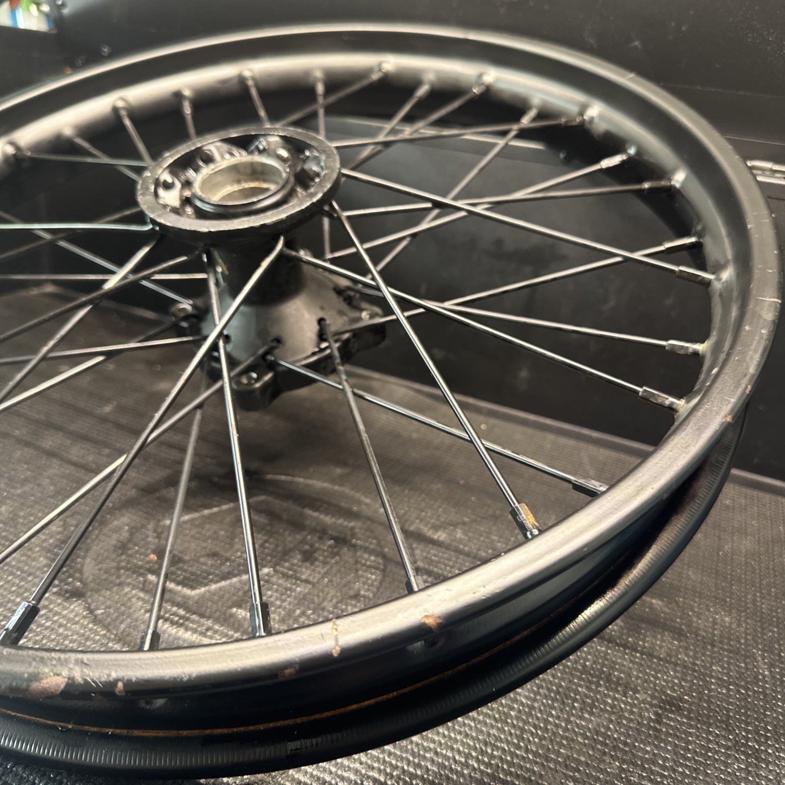 1.60×17 Front Wheel Rim Fits 70/100-17 Tire TaoTao No Bearings OEM