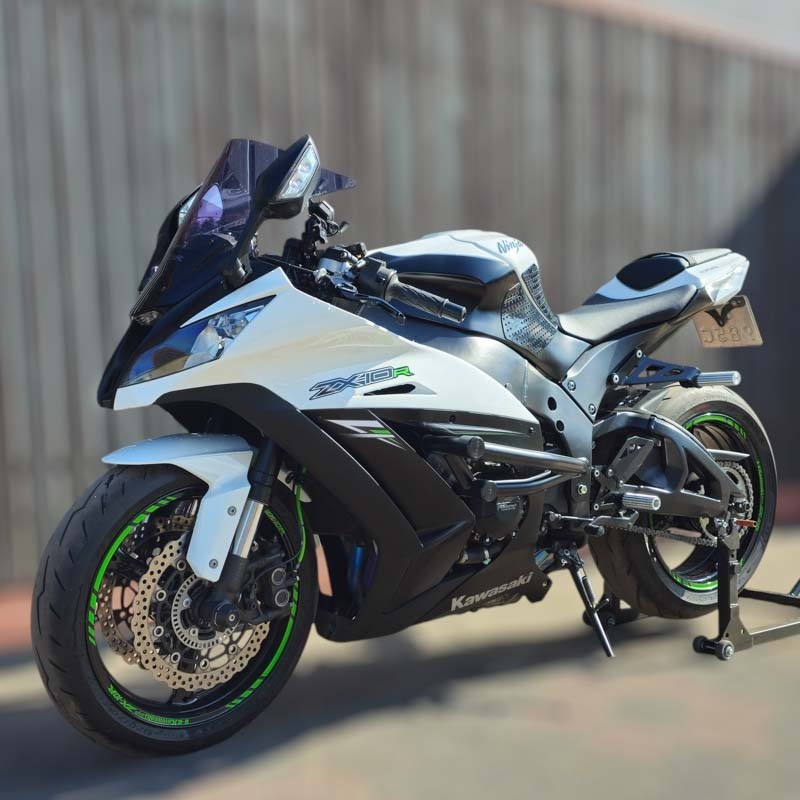 Crash Cage Engine Guard Bar Kawasaki ZX10R Ninja (2011-2015) Stunt Gymkhana