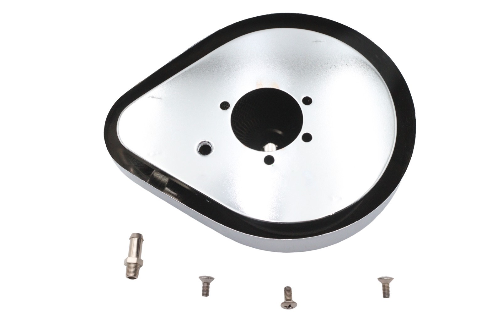 Chrome Tear Drop Air Cleaner for Harley Davidson by V-Twin