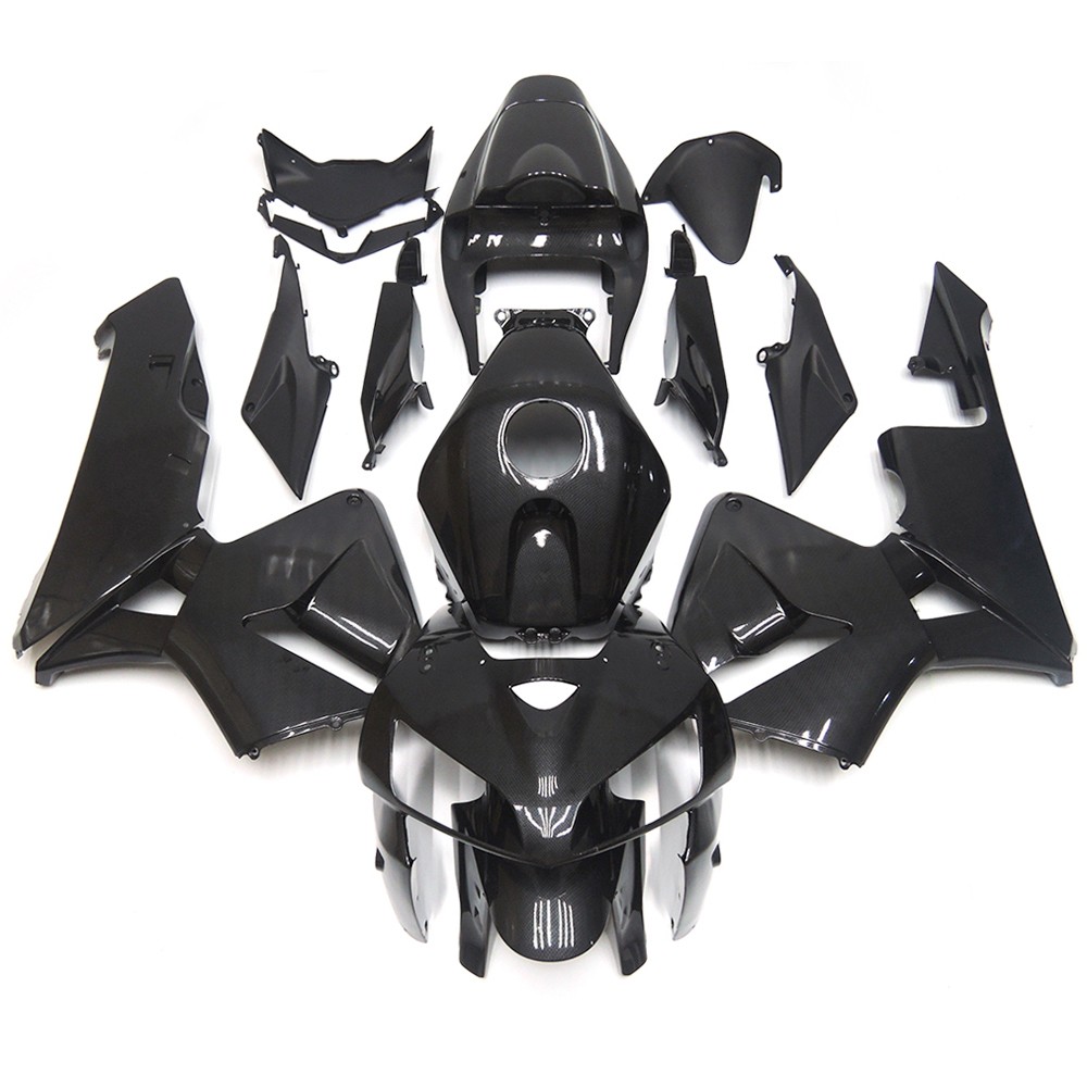ABS Plastic Fairings For Honda CBR600RR 2005 2006 Carbon Fiber Effect Body Kits