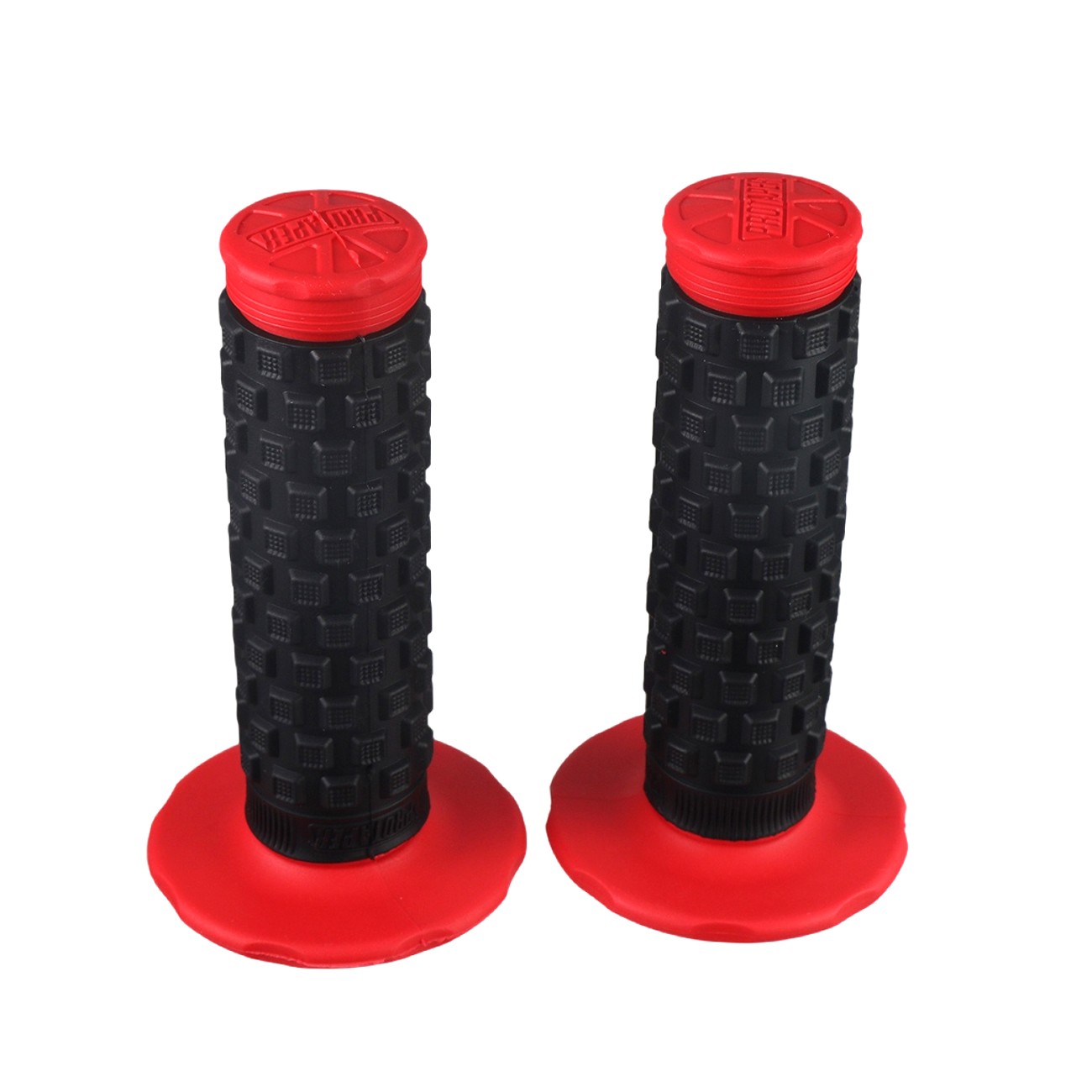 2PCS 7/8″ 22mm Handlebar Grip Soft Rubber Comfort Racing Grips for CRF150F XR 50