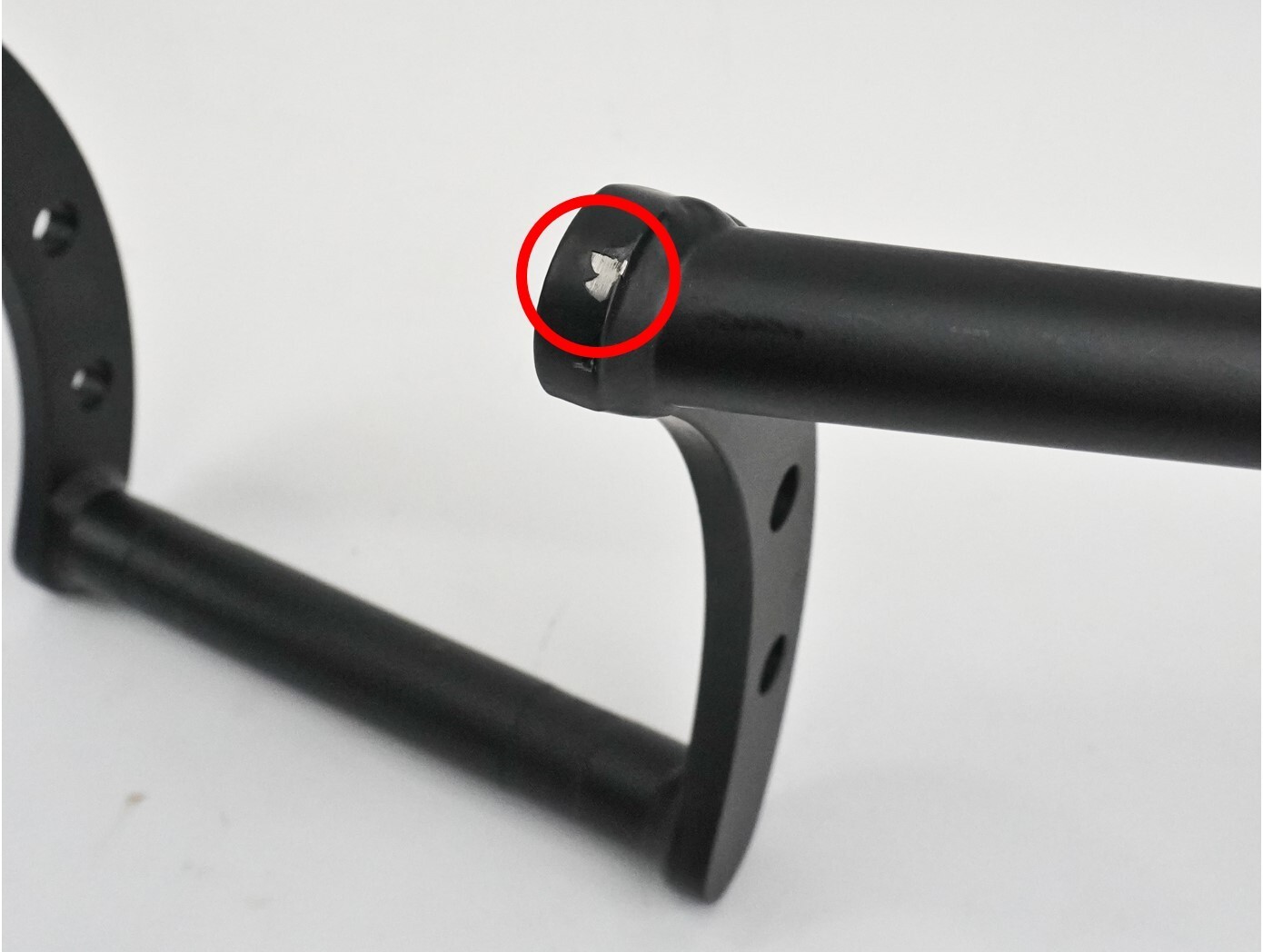Z-Bar Drag Bars Motorcycle Handlebar 7/8″ 22mm Black **BLEM- PAINT CHIPPED** NEW